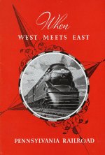 PRR "When West Meets East," Front Cover, 1939